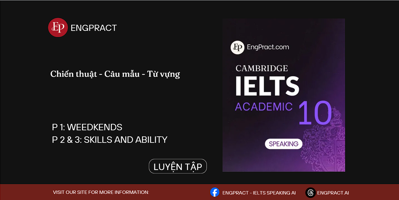 Cambridge IELTS 10 Test 1 Speaking: Bài Mẫu + Phân Tích Chi Tiết